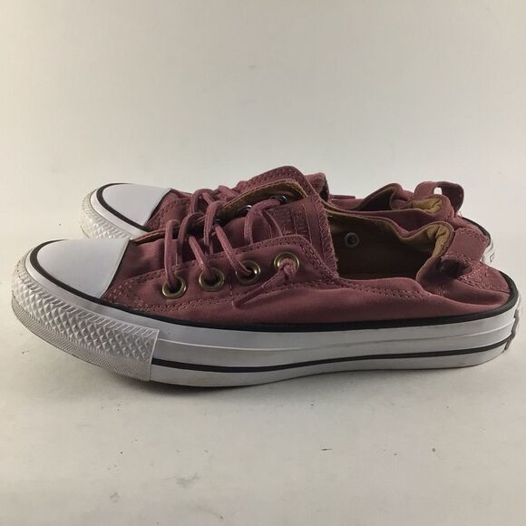 Converse CTAS shoreline shoes womens slip on sneakers maroon red size 5 - Picture 3 of 8